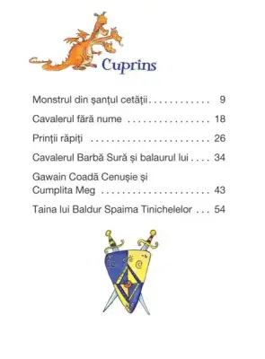 Cavaleri, sabii si sange de balaur — Cornelia Funke, Elisabeth Holzhausen