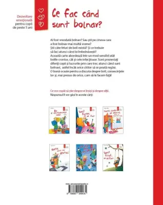 Ce fac cand sunt bolnav? – Carte pentru copii