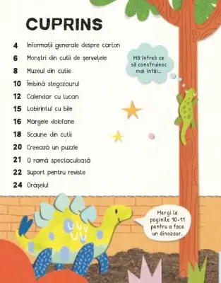 Ce pot sa fac cu... o cutie de carton? (Usborne) — Usborne Books