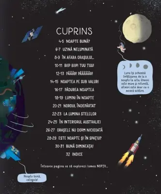 Ce se intampla noaptea? (Usborne) — Usborne Books