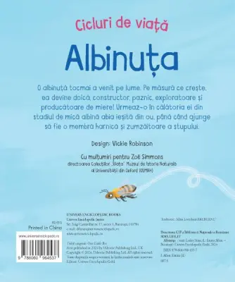 Cicluri de viata. Albinuta (Usborne)