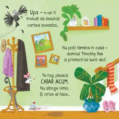 Cine a eliberat dinozaurii? (Usborne Pop-up)