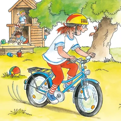 Conni invata sa mearga pe bicicleta, Liane Schneider, Eva Wenzel-Bürger – Carte pentru copii