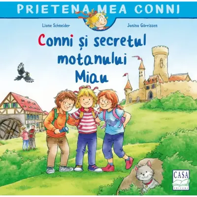 Conni și secretul motanului Miau, Liane Schneider, Janina Görrissen – Carte pentru copii