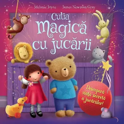 Cutia magica cu jucarii – Carte pentru copii