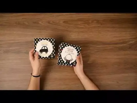 Cutie. Bebe invata. Primele mele carticele in alb si negru – Carte pentru copii