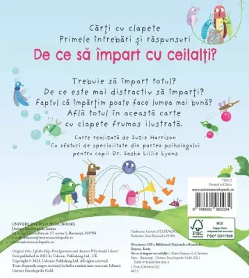 De ce sa impart cu ceilalti? (Usborne) – Carte pentru copii