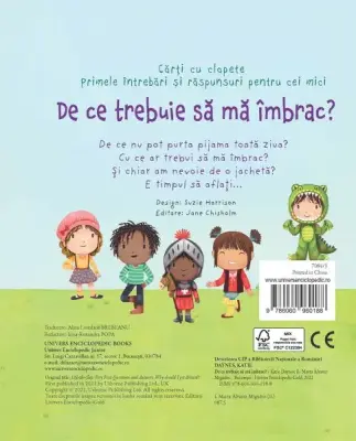 De ce trebuie sa ma imbrac? (Usborne) — Usborne Books
