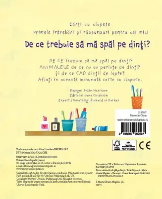 De ce trebuie sa ma spal pe dinti? (Usborne) – Carte pentru copii