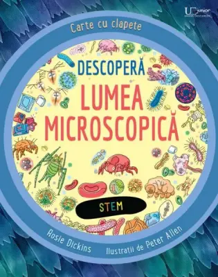 Descopera lumea microscopica (Usborne) – Carte pentru copii