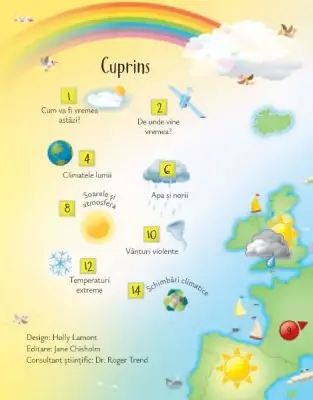 Descopera vremea si clima (Usborne) — Usborne Books