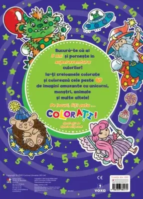 Desenele mele la 5 ani. Peste 90 de imagini de colorat