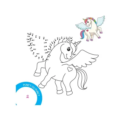 Desenez și colorez unicorni