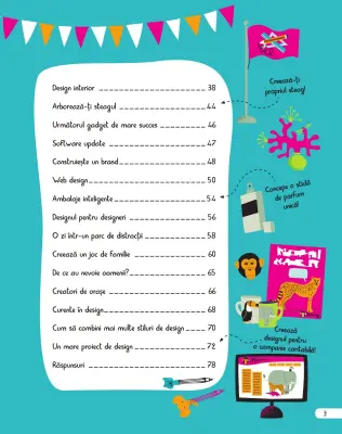DESIGN pentru cei mici. Primele proiecte. Educație STEM — Tom Mumbray & Alice James