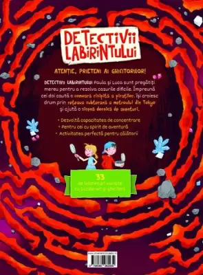 Detectivii labirintului si enigmatica pasare Phoenix – Carte pentru copii