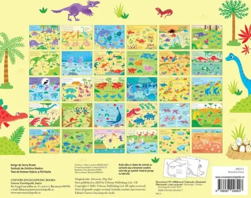 Dinozaurii - carte cu jocuri (Usborne) — Usborne Books