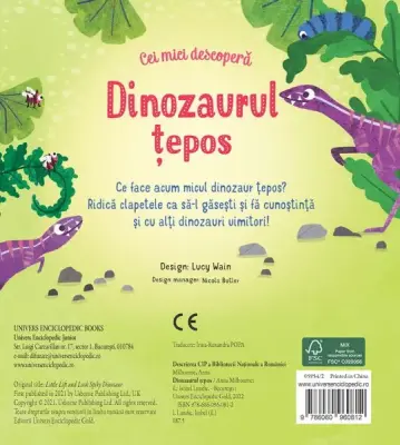 Dinozaurul tepos (Usborne)