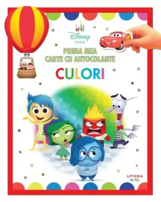 Disney bebe. Prima mea carte cu autocolante. Culori