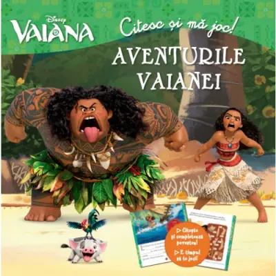 Disney. Citesc si ma Joc. Vaiana. Aventurile Vaianei