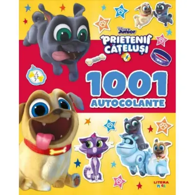 Disney Junior. Prietenii catelusi. 1001 de autocolante