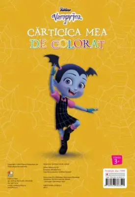 Disney Junior. Vampirina. Carticica mea de colorat – Carte pentru copii