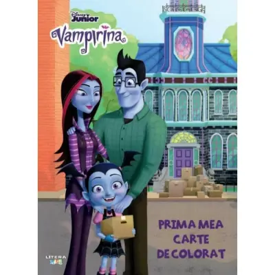 Disney junior. Vampirina. Prima mea carte de colorat – Carte pentru copii