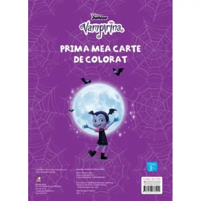 Disney junior. Vampirina. Prima mea carte de colorat – Carte pentru copii
