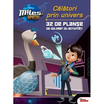 Disney. Miles in Spatiu. Calatori prin Univers. 32 de planse de colorat cu Activitati – Carte pentru copii