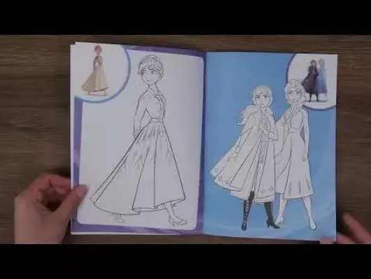 Disney. Regatul de gheata II. Desene de poveste. Carte cu autocolante