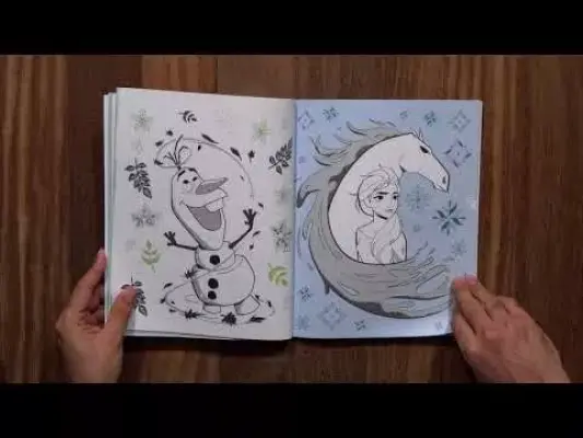 Disney. Regatul de gheata II. Olaf. Desenele mele de vis