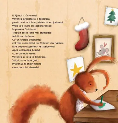 Felicitarea magica de Craciun — Anneke Gerbrands, Michelle Leuveld