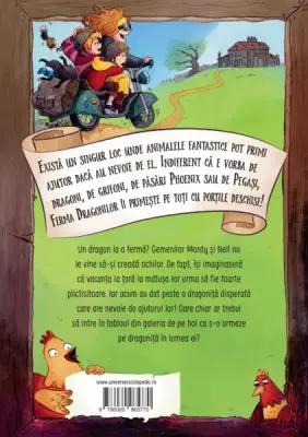 Ferma animalelor fantastice. Salvarea dragonitei – Carte pentru copii