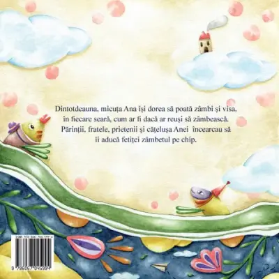 Fetita care visa sa zambeasca – Carte pentru copii