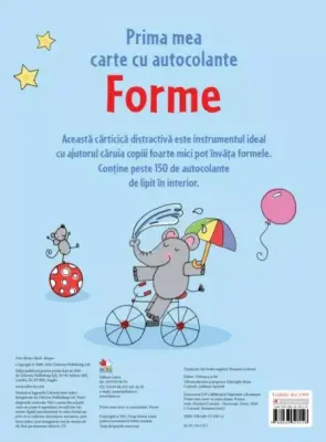 Forme. Prima mea carte cu autocolante