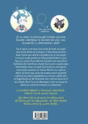 Huuu-Berta: Cea mai mica fantoma – Carte pentru copii