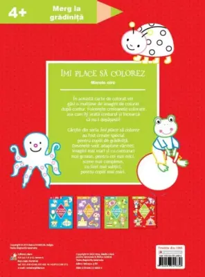 Imi place sa colorez. Marele circ (4+)
