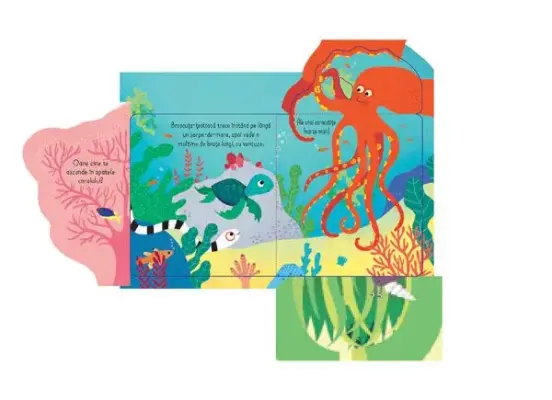 In adancul marii - clapete (Usborne) — Usborne Books