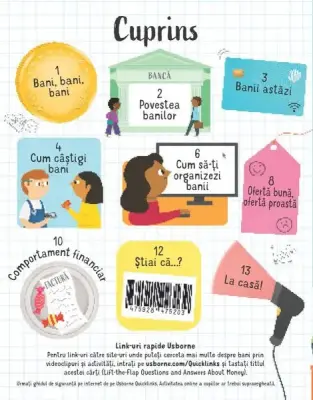 Intrebari si raspunsuri despre bani (Usborne) — Usborne Books