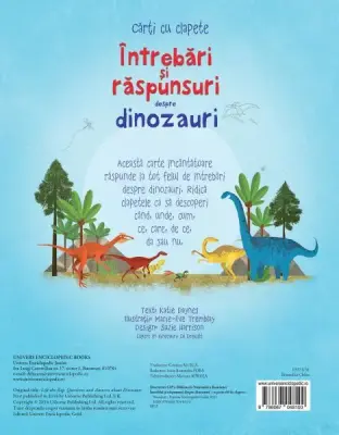 Intrebari si raspunsuri despre dinozaurii (Usborne) — Usborne Books