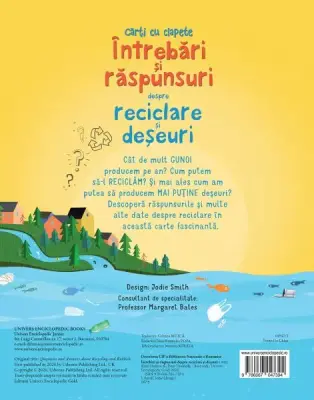 Intrebari si raspunsuri despre reciclare si deseuri (Usborne) — Usborne Books