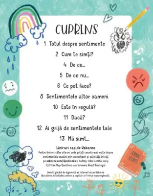 Intrebari si raspunsuri despre sentimente (Usborne) — Usborne Books