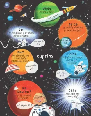 Intrebari si raspunsuri despre spatiu (Usborne) — Usborne Books