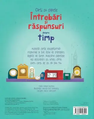 Intrebari si raspunsuri despre timp (Usborne) — Usborne Books