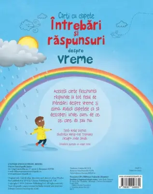 Intrebari si raspunsuri despre vreme (Usborne) — Usborne Books