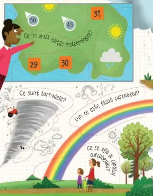 Intrebari si raspunsuri despre vreme (Usborne) — Usborne Books