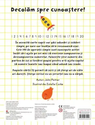 Invat sa scriu. Primele mele adunari si scaderi