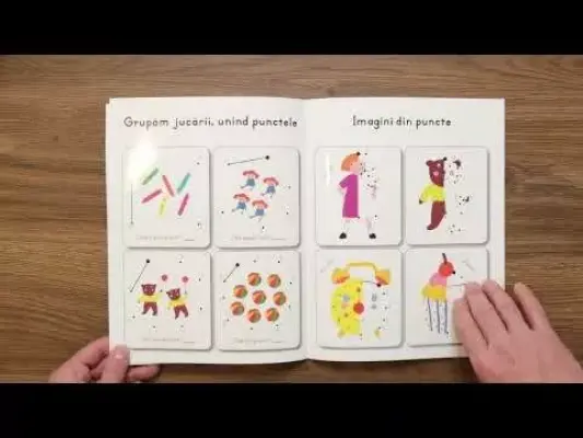 Invat sa scriu. Uneste punctele