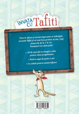 Invata cu Tafiti. Numerele de la 1 la 10