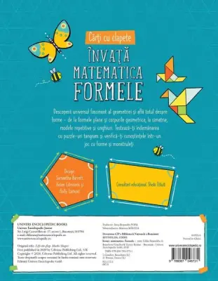 Invata matematica. Formele (Usborne) – Carte pentru copii