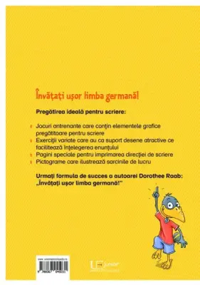 Invatati germana usor. Exercitii pregatitoare pentru scriere — Duden